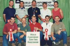 Troy as part of the top ten finalist at the World Championship Blacksmith Competition