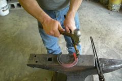 Dru fullering handmade horseshoes