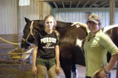 2 week students Alexis and Ashlyn