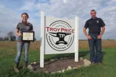 Kayla graduating the 6 week course