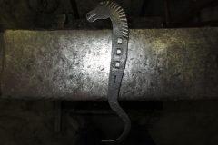 Horse head hoof pick made by students