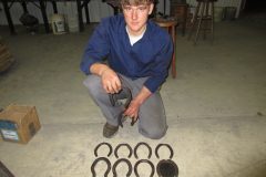 Eli Stutzman and his passing Certified shoe board