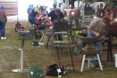 Troy took student to the Eastern Farrier Conference and Contest at Danny Ward's