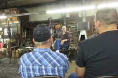 Danny Ward at the Eastern Farrier Conference