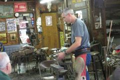 Troy Price giving a clinic at the 2015 Annual Contest and Eastern Farrier Conference