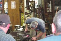 Troy Price giving a clinic at the 2015 Annual Contest and Eastern Farrier Conference