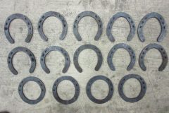 Handmade shoes made by students Jayson, Zoe, and Sam