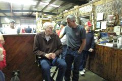 Troy Price talking to Danny Ward at the 2015 Annual Contest and Eastern Farrier Conference