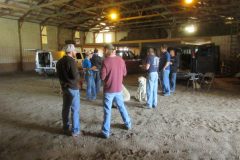 Horseshoeing school students attended the IFA Spring Hammer In 